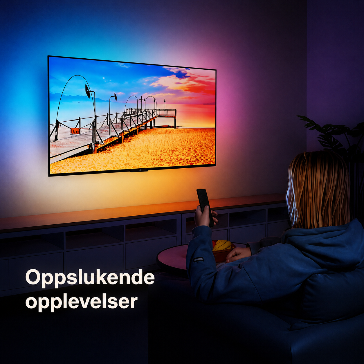 AuraFrame™ Oppslukende Lyssystem