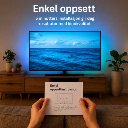 AuraFrame™ Oppslukende Lyssystem